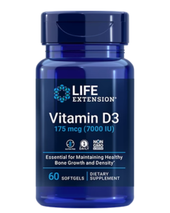 Vitamina D3 175 mcg 7000 IU Life Extension 