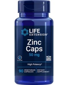 Cápsulas de Zinco, 50 MG - Capsulas Vegetarianas