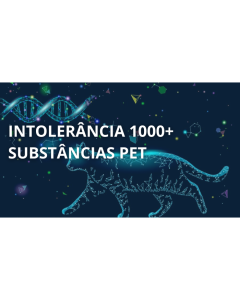 Exame de Intolerância 1000+ Substâncias para PETs