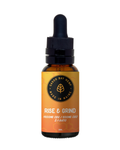 Óleo Rise & Grind: extrato CBG:CBD 3:1 (1800mg) - 30ml 